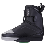 Scout Binding with strap, logo, and abrasion-resistant materials in black and gray.